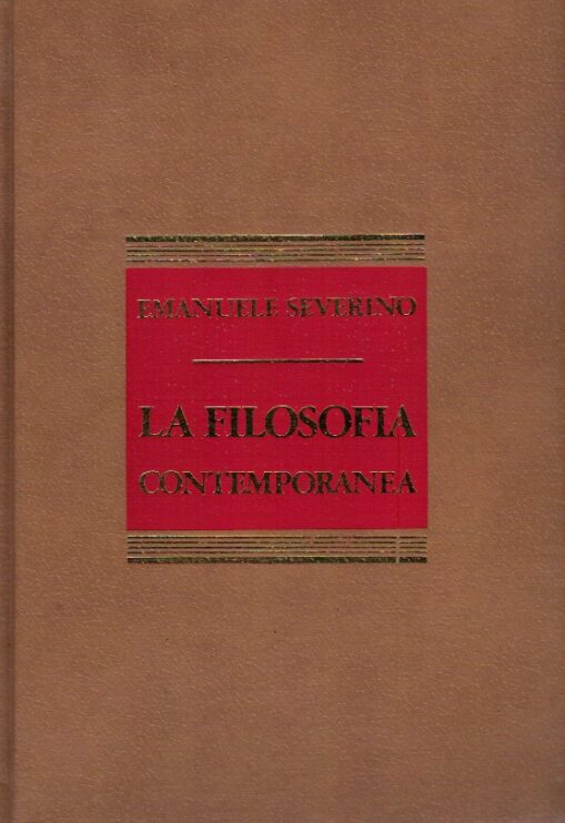 La filosofia contemporanea